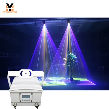 Звукова анимация DMX512 IP65 RGB Лазерно осветление за сцената, За проектор светлата част на шоуто в нощен клуб