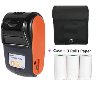 Безжична мини-термични принтери, преносим принтер проверки, термопринтер БТ 58 мм, мобилен телефон, Android POS PC, Преносими устройства за производство на банкноти Impresora
