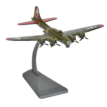 Симулация на 1:200 B 17 Модел Самолет Подарък с Дисплей База Модел на Реактивен самолет за Хола Кафе Спални bookshelf