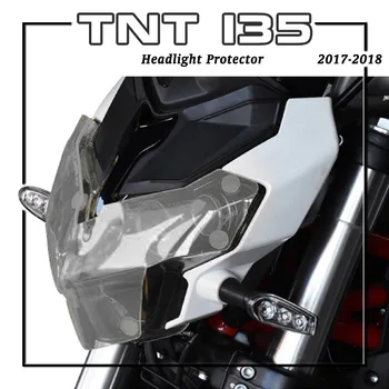 За Benelli TNT135 TNT 135 2017-2018 Защита на фарове на мотоциклета, главното светило, екран, Защитен капак на обектива