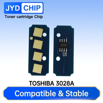 T-3028 T 3028 T3028 T-3028M T3028M Тонер чип За TOSHIBA DP-2528A DP3028A DP3528A 4528A Нулиране на чип касета DP-3028A