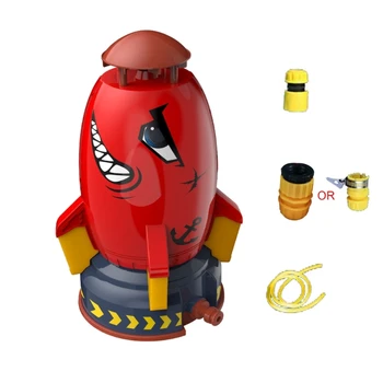 Детска Играчка-Разбрызгиватель Въртящата Ракета, играчка за пръскане на вода, лятна играчка в задния двор