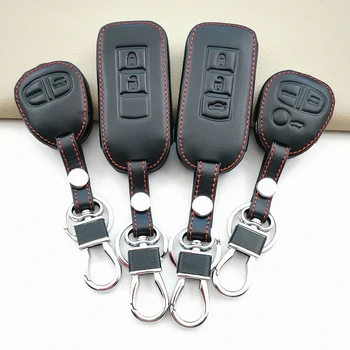 Кожен Калъф За Ключове за Дистанционно Управление на Автомобил Mitsubishi Outlander Lancer Ex ASX Colt Grandis Pajero Sport Accessories Shell