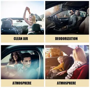 Миризмата на Автомобил Аромадиффузор Авто Освежители за въздух Устойчив аромат Висящи Автомобилни парфюм Аксесоари