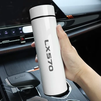 500 мл Интелигентен цифров термос за Lexus LX570, интелигентен температурен дисплей, бутилка за вода, термос вакуум