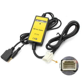 Автомобилен MP3 AUX адаптер USB за RAV4 2003-2010