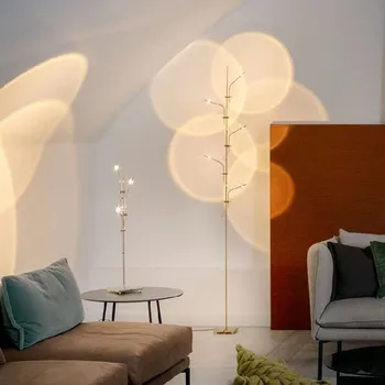 Настолна лампа wa wa T Модерна лампа на залез слънце творчески Италиански Дизайн хромирана лампа Дневна Спалня лека нощ за спалня