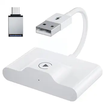 Безжичен адаптер за iPhone Безжичен ключ Plug And Play 5 Ghz WiFi Онлайн Актуализация A2X2