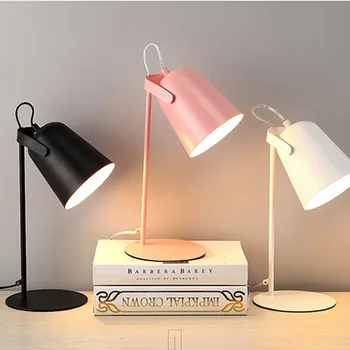 Дървена Креативна Настолна Лампа Nordic Flex Desk Light Art Прости Led осветителни Тела/Защита на очите За Четене и Хол, Спалня Home Decor