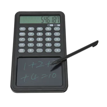 Училищен калкулатор, научен калкулатор с бележник, 12-цифрен LCD дисплей, калкулатор за офис ученик, учител, средно училище