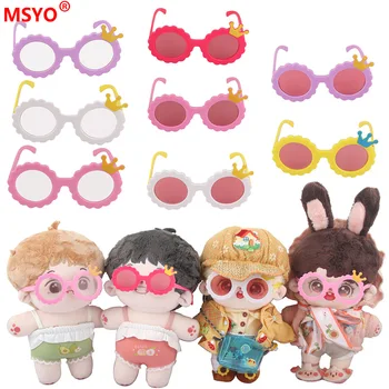 Слънчеви очила с мини-корона, Розови очила, аксесоари за очила, за 18-инчовата американската кукла, EXO, аксесоари за кукли, играчки за момичета