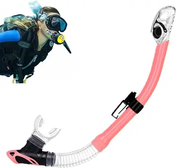 Тръба за гмуркане със сух езда, Гмуркане с Дыхательное устройство с Дихателната тръба, Тръба за гмуркане плувец за обучение гмуркане, Лесно дишане