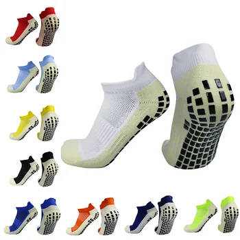 Устойчиви Силиконови Дишащи Футболни Нови Спортни чорапи 2023, Нескользящие Къси Спортни Мъжки и Женски Футболни чорапи