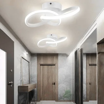 Модерен минималистичен led тавана лампа за коридора, тавана лампа за дома за хол