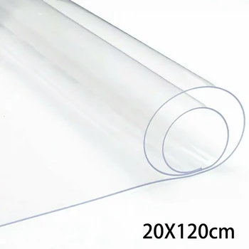 Прозрачен плат PVC мека стъкло покривка водоустойчива гъвкав изделия от прозрачно PVC фолио, плат чадър чанта защитен филм Занаятите