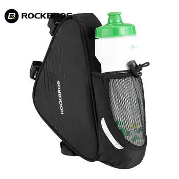 Rockbros официалната велосипедна предната рамка, триъгълен чанта, ультралегкая тръба, малък пакет, чанта за инструменти за ремонт, аксесоар за колоезденето