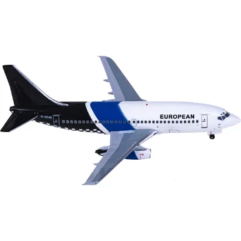 Чартърен самолет на Европейските Авиокомпании в мащаб 1:400 Boeing 737-200 G-CEAE, Обичай, Авиационен Avion, Метална Умален Модел на Самолет, Играчки За момчета