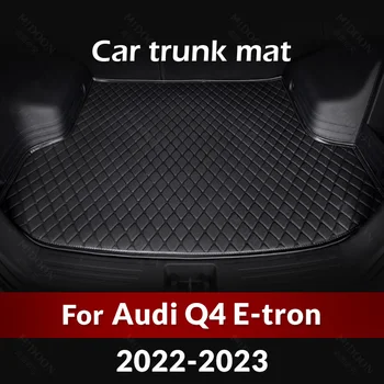 Подложка в багажника на колата за Audi Q4 e-tron 2022 2023, Автомобилни Аксесоари, поръчка, за украса на интериор на Автомобил