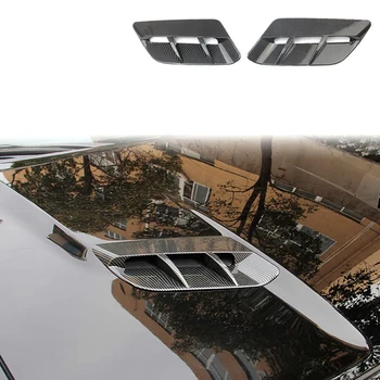 Автомобилна тампон върху отдушник на капака на двигателя от въглеродни влакна за Dodge Challenger 2015-2020 Автомобилни Аксесоари