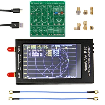 -Вектор мрежов анализатор F V2 3 Ghz, 4,3-инчов антена анализатор със сензорен екран и демонстрационным комплект RF