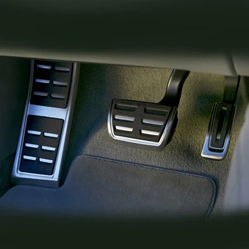 Спортни Педали DSG са подходящи За Audi A4 B8 A6 A7 A8 S4 RS4, A5, S5 RS5 8T, Q5 SQ5 8R Горивния Спирачка Поставка за краката на Кутията Педали Автоаксесоари