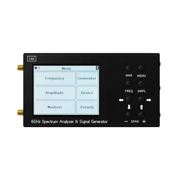 Портативен Уред за анализ на спектъра 6G Wi-Fi Cdma Lab 35-6200 Mhz Тестер сигнал Sa6